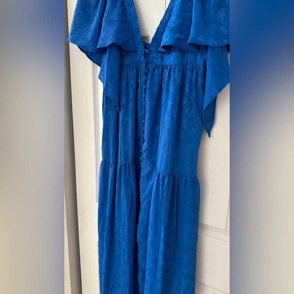 DAMAGED Free People Blue Maxi Dress - Picture 5 of 11